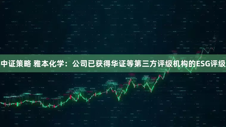 中证策略 雅本化学：公司已获得华证等第三方评级机构的ESG评级